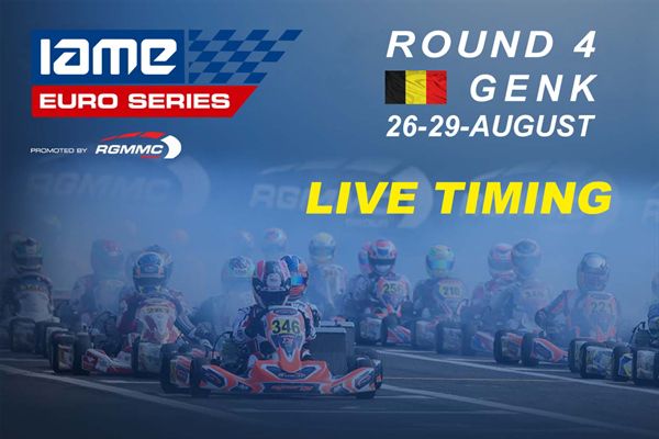 LIVE-TIMING IAME Euro Series in Genk