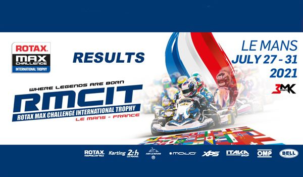 Results 2021 Rotax Max Challenge International Trophy Le Mans France