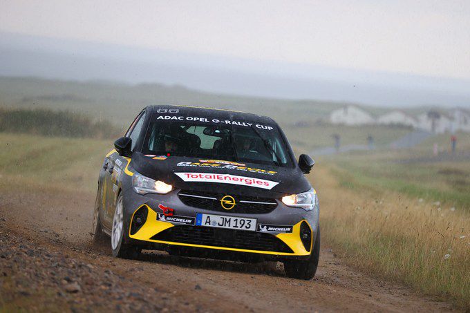 Timo van der Marel 2021 Opel e Rally Cup