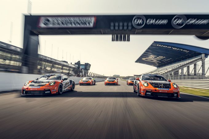 Team GP Elite start-finish Zandvoort