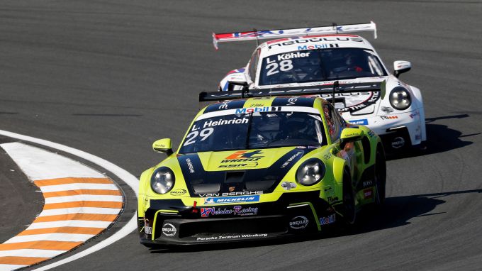 Porsche Mobil 1 Supercup op CM.com Circuit Zandvoort felle strijd tussen Heinrich en Kohler