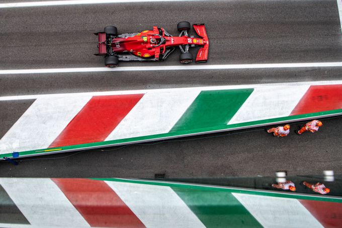 Ferrari kwalificatie F1 Monza 2021