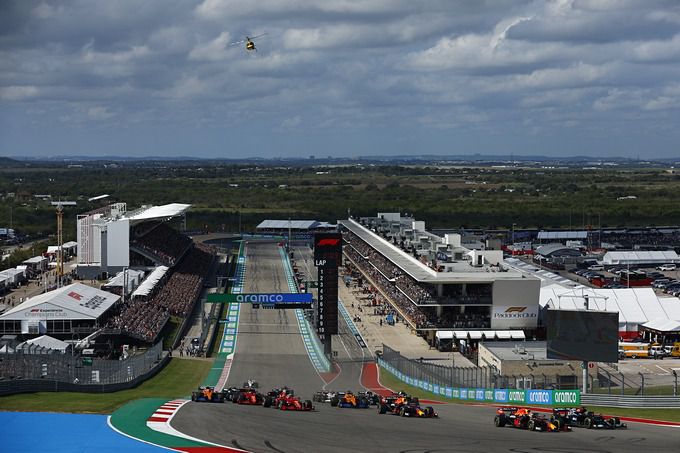 Circuit of The Americas start Grand Prix