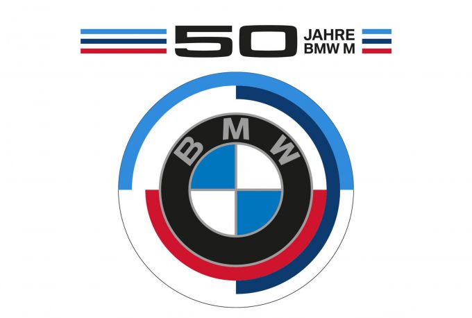 BMW Motorsport-logo 50 Jahre BMW M