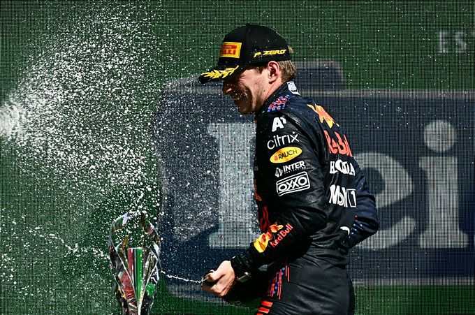 Max Verstappen Red Bull Racing wins Grand Prix of Mexico City