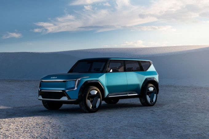 Kia Concept EV9: preview van elektrische SUV schittert op AutoMobility LA
