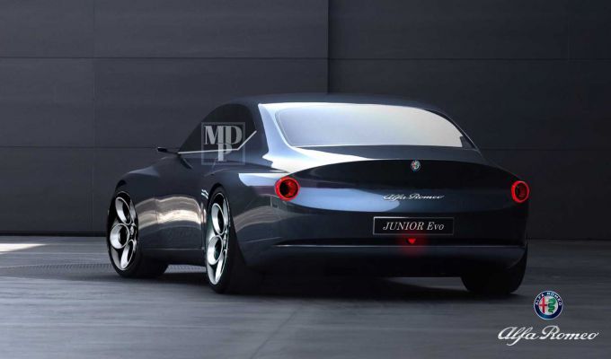 Alfa Romeo Junior EVO achterzijde