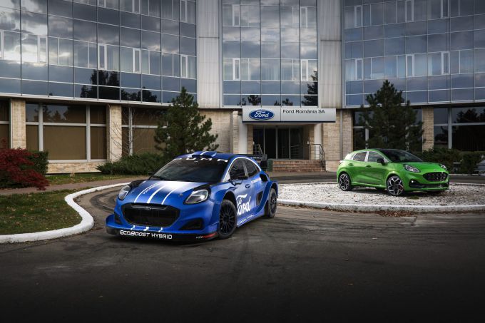 Miljoenste auto geproduceerd in Ford fabriek Craiova gevierd met spectaculaire M-Sport Ford Puma Rally1 video