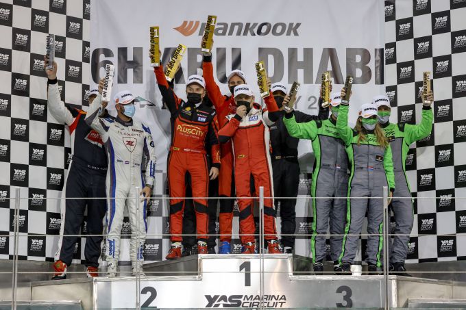 6H Abu Dhabi podium