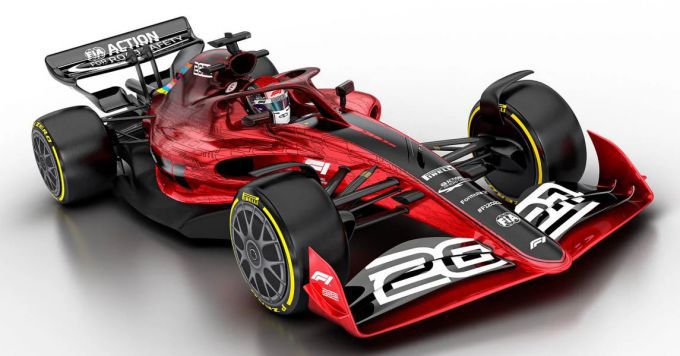 F1 2022 concept car