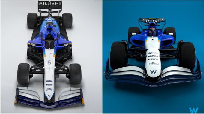 F1 2022 Williams concept
