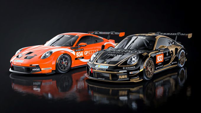 Porsche @ 24H Dubai 2022 Nr2 Team GP Elite