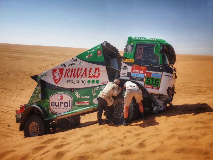 Gert Huzink Riwald Dakar Team in Dakar 2022