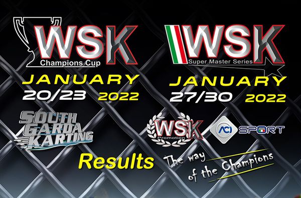 Results WSK Champions Cup