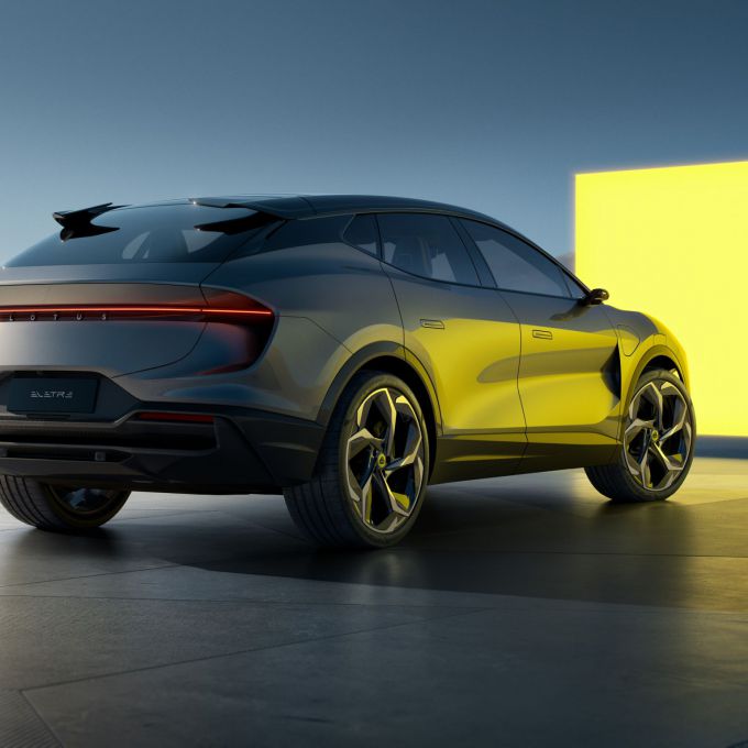 Lotus Eletre achterzijde