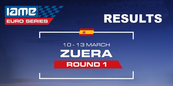 Results IAME Euro Series 2022 Race 1 in Zuera
