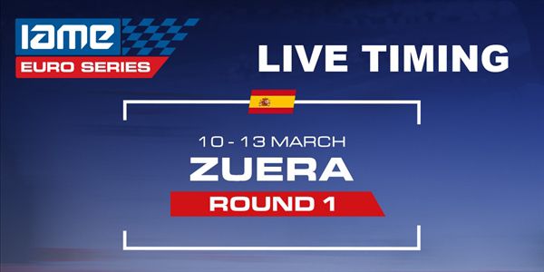 Live timing: IAME Euro Series Race 1 in Zuera