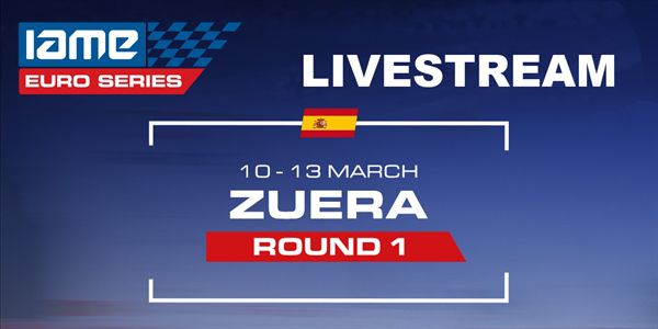 Livestream saturday IAME Euro Series Race 1 in Zuera