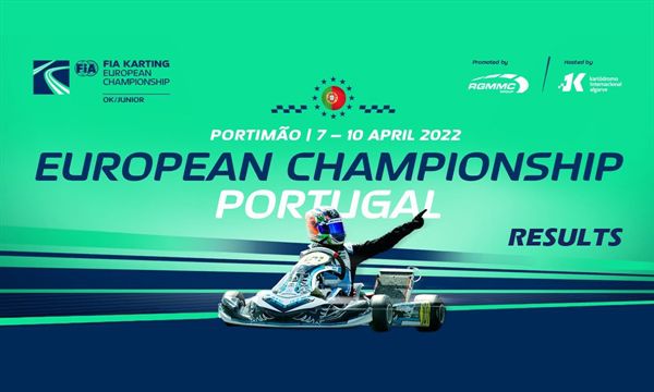 Results European Championship karting in Portimao 
