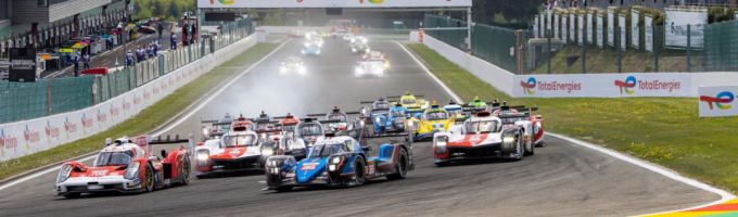 WEC 6 Hours Spa Francorchamps start