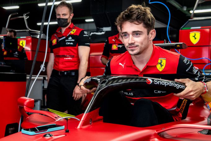 Charles_Leclerc_cockpit F1 Ferrari