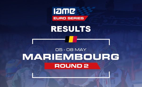 Results 2022 IAME Euro series Round 2 Mariembourg