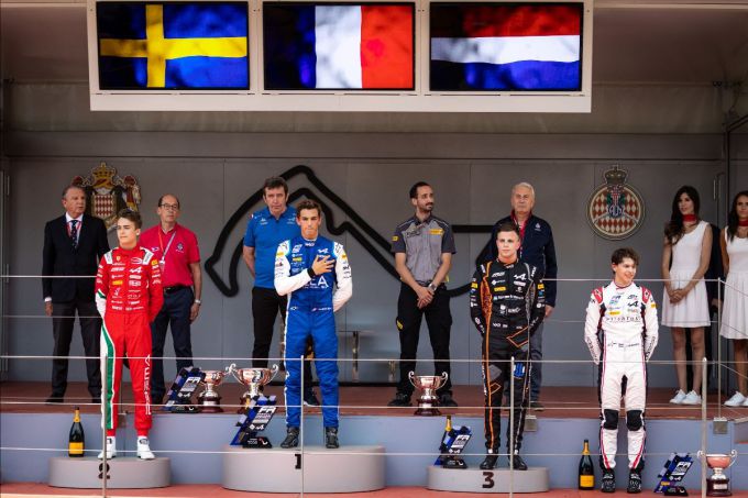 Kas Haverkort podium Monaco