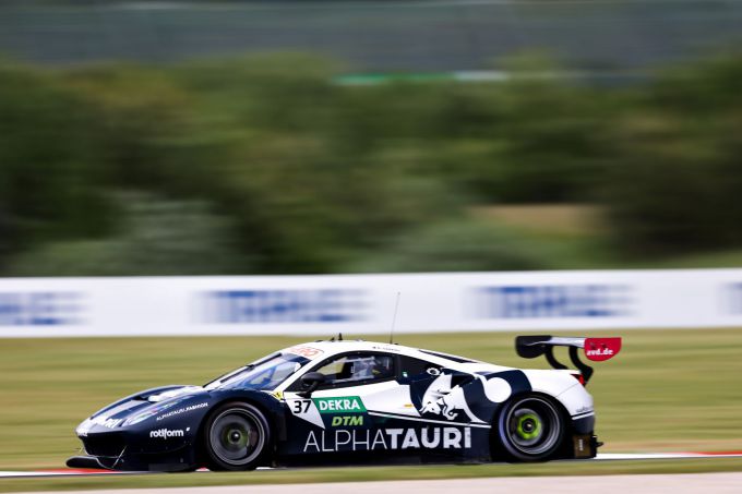 Debuut Red Bull AlphaTauri AF Corse Norisring Ayhancan G�ven