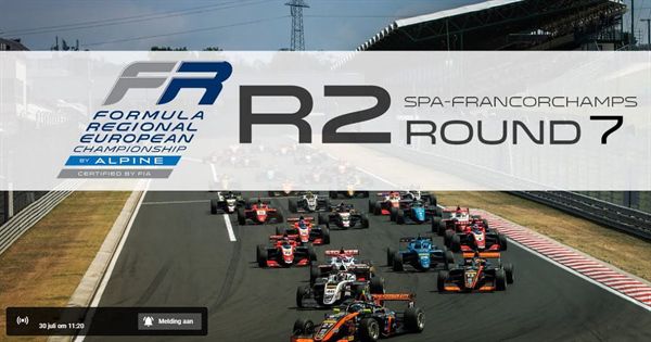 Livestream Race 2 Spa-Francorchamps - Formula Regional European Championship by Alpine