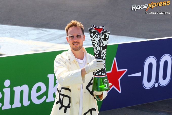 contemporary artist Pablo Lücker F1 Heineken Dutch Grand Prix