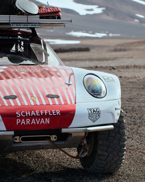 Experimentele Porsche 911 Chileense Ojos del Salado, de hoogste vulkaan ter wereld foto 5