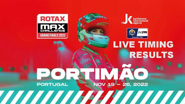 Live timing Rotax RMCGF Rotax Max Challenge Grand Finals 2022 Portugal Portimao