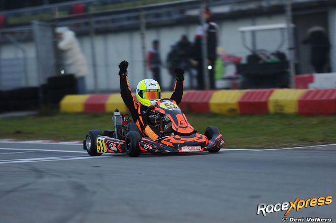 Levi Hendriks kampioen Micro Max Kart4Fun