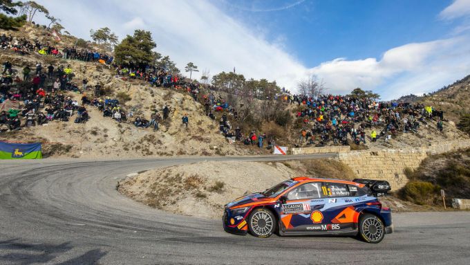 Rally Monte Carlo 2023 Thierry Neuville Hyundai