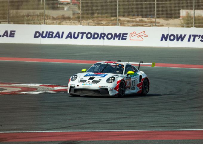 24H Dubai 2023 FACH Auto track front