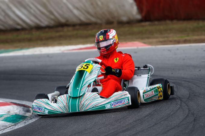 Carlos Sainz Tony Kart Racing Team in KZ shifterkart karttrack Franciacorta KartXpress #karting #kart #carlossainz #otk #tonykart