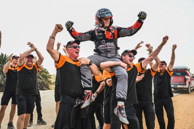 Janus van Kasteren Boss Machinery Team De Rooy Iveco wint Dakar 2023