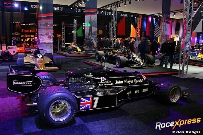 MECC Maastricht Formula One historic Lotus F1 John Player Special Red Bull Racing Max Verstappen