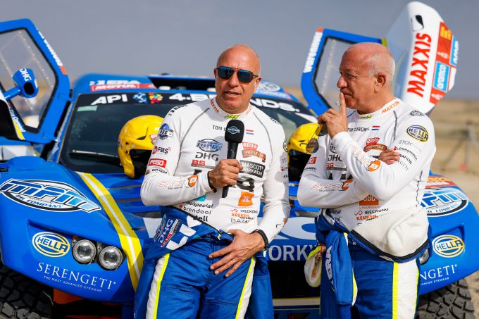 Dakar Rally 2023 twins Tim and Tim Coronel
