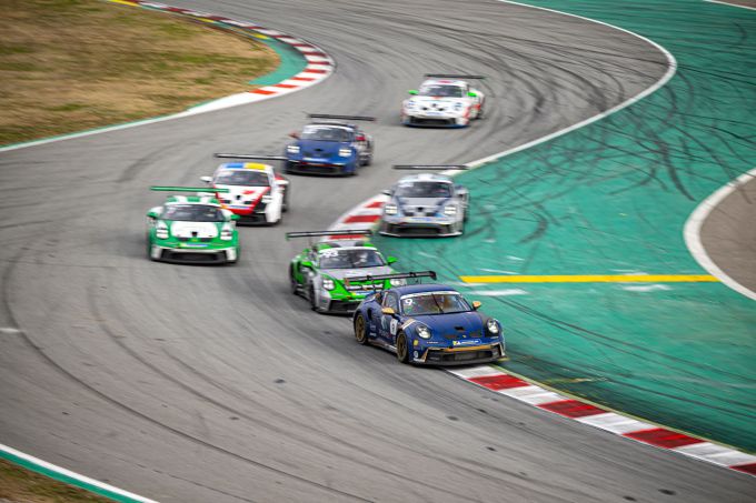 Porsche Sprint Challenge Southern Europe Barcelona startveld foto 3