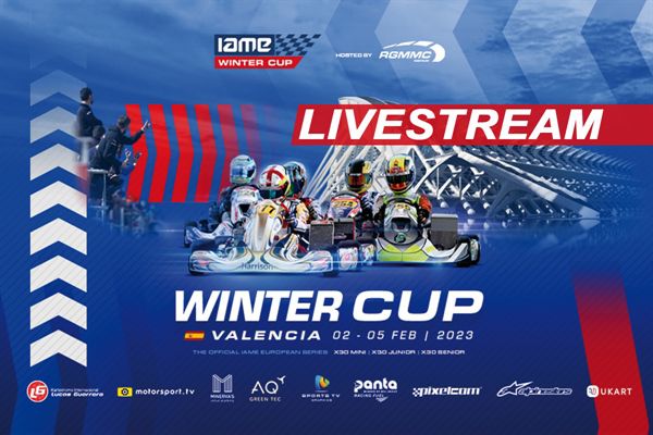 Livestream 2023 IAME Winter Cup in Valencia