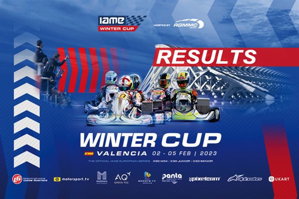 Results 2023 IAME Winter Cup in Valencia by RGMMC
