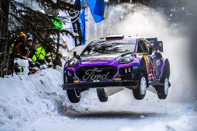 Rally Sweden 2023 Ford M Sport Red Bull 2