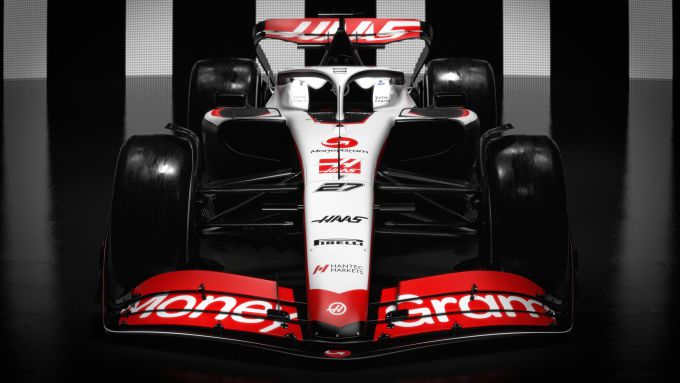 Moneygram sponsor Haas F1 2023 front