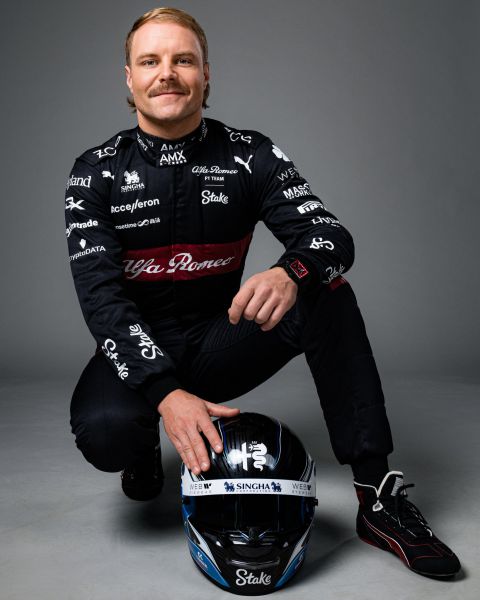 Valtteri Bottas helm design