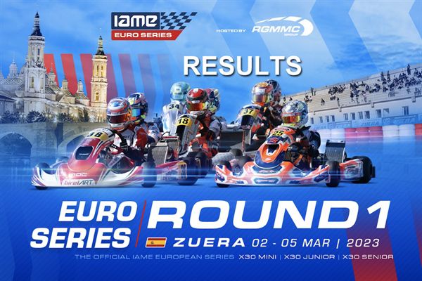 Results: IAME Euro Series Round 1 Circuito Internacional de Zuera