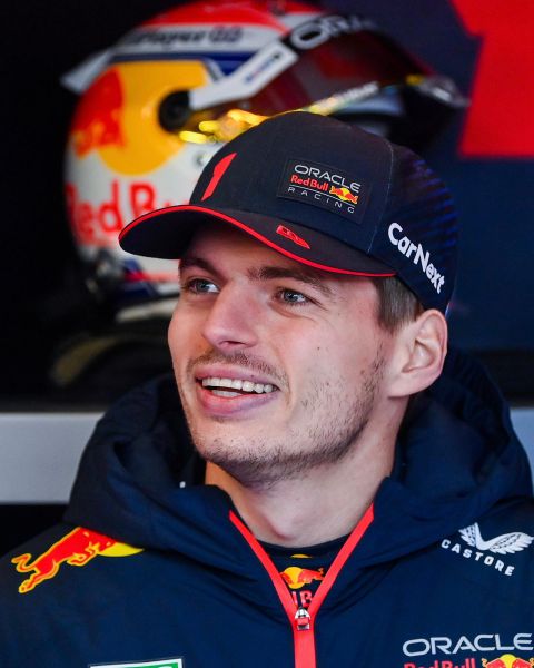 Max Verstappen ontspannen F1 Red Bull