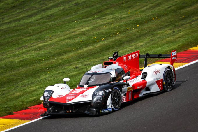 6 Hours of Spa-Francorchamps Toyota GR10 Hybrid actie track