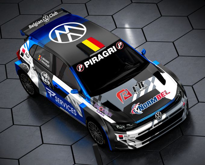 Volkswagen Polo GTI Rally2 Sébastien Bedoret en Félicien Poncelet