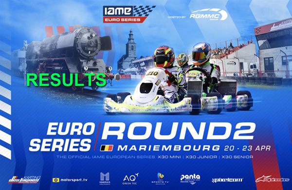 Results 2023 IAME Euro Series by RGMMC in Mariembourg